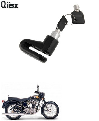 Qiisx DISC_BRAK_LCK_ST1_ASRTD_8145 Disc Lock, U Lock(Black)