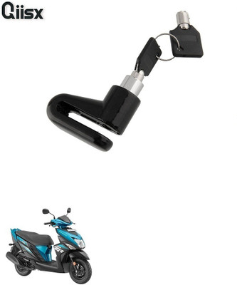Qiisx DISC_BRAK_LCK_ST1_ASRTD_8178 Disc Lock, U Lock(Black)