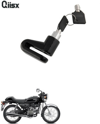 Qiisx DISC_BRAK_LCK_ST1_ASRTD_8034 Disc Lock, U Lock(Black)