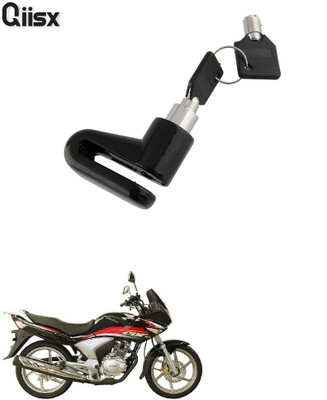Qiisx DISC_BRAK_LCK_ST1_ASRTD_8065 Disc Lock, U Lock(Black)