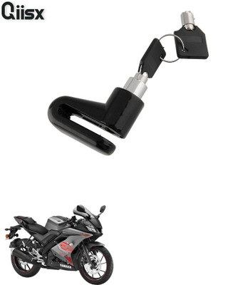 Qiisx DISC_BRAK_LCK_ST1_ASRTD_8190 Disc Lock, U Lock(Black)