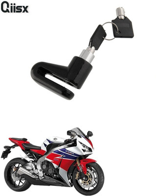 Qiisx DISC_BRAK_LCK_ST1_ASRTD_8066 Disc Lock, U Lock(Black)