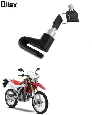 Qiisx DISC_BRAK_LCK_ST1_ASRTD_8071 Disc Lock, U Lock(Black)