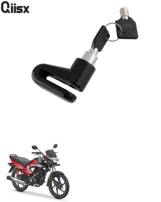 Qiisx DISC_BRAK_LCK_ST1_ASRTD_8074 Disc Lock, U Lock(Black)