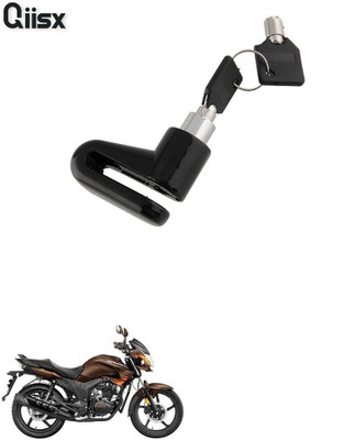 Qiisx DISC_BRAK_LCK_ST1_ASRTD_8015 Disc Lock, U Lock(Black)