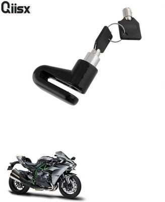 Qiisx DISC_BRAK_LCK_ST1_ASRTD_8199 Disc Lock, U Lock(Black)