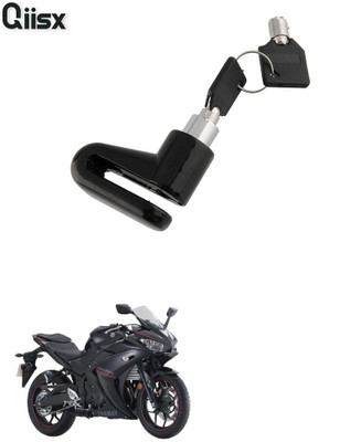 Qiisx DISC_BRAK_LCK_ST1_ASRTD_8192 Disc Lock, U Lock(Black)
