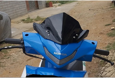 Sms traders Small Visor BK01 Bike Headlight Visor