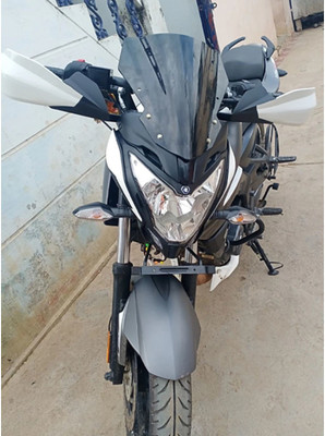Ride Adventure Black Tinted Windshield Bike Windshield