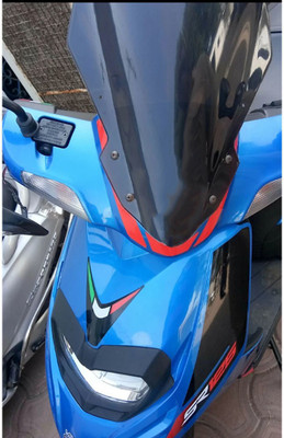 Sms traders Smoke Long Headlight Visor Bike Windshield