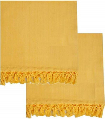 DRISHTI Solid Queen AC Blanket for  AC Room(Silk, Yellow)