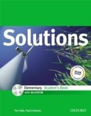 Solutions Elementary: Student's Book with MultiROM Pack(English, Mixed media product, Falla Tim)