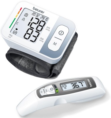 Beurer BC28+FT65 Combo 5years warranty Bp Monitor(White)