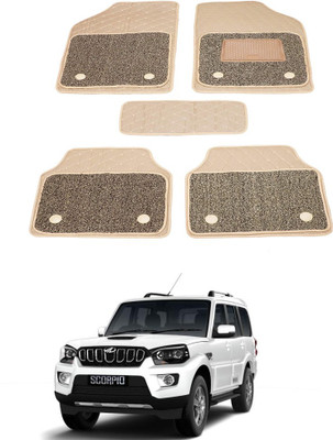 AYW Leatherite 7D Mat For  Mahindra New Scorpio(Beige)