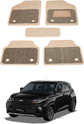 AYW Leatherite 7D Mat For  Mahindra KUV 100(Beige)