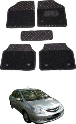 AYW Leatherite 7D Mat For  Honda City ZX(Black)