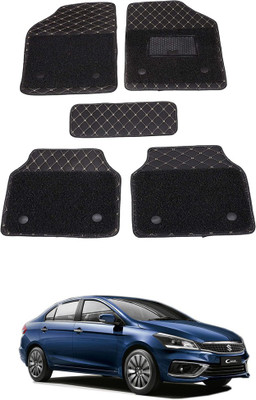 AYW Leatherite 7D Mat For  Maruti Suzuki Ciaz(Black)
