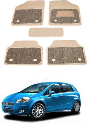 AYW Leatherite 7D Mat For  Hyundai Grand Punto(Beige)