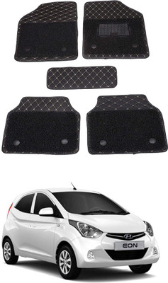 AYW Leatherite 7D Mat For  Hyundai Eon(Black)