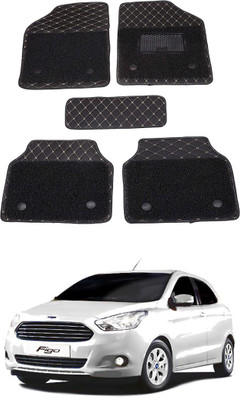 AYW Leatherite 7D Mat For  Ford Figo(Black)