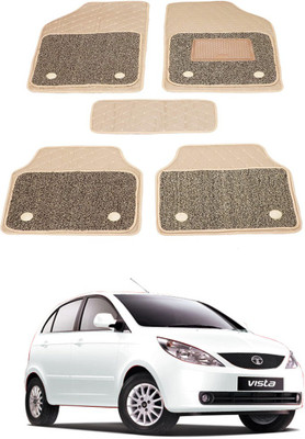 AYW Leatherite 7D Mat For  Tata Vista(Beige)