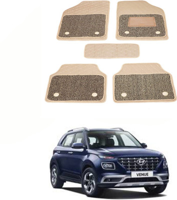 AYW Leatherite 7D Mat For  Hyundai Venue(Beige)
