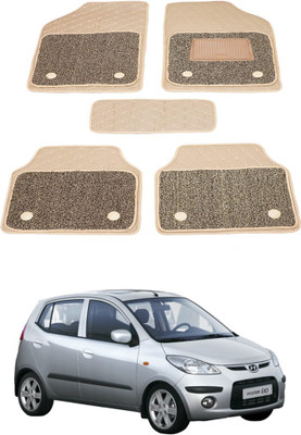AYW Leatherite 7D Mat For  Hyundai i10(Beige)