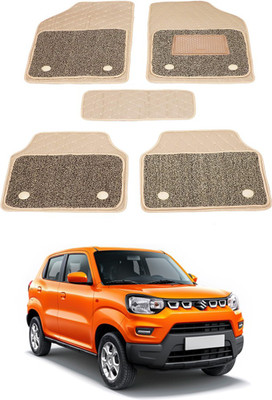 AYW Leatherite 7D Mat For  Maruti Suzuki S-Presso(Beige)