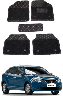 AYW Leatherite 7D Mat For  Maruti Suzuki Baleno(Black)