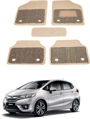 AYW Leatherite 7D Mat For  Honda Jazz(Beige)