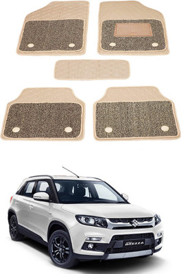 AYW Leatherite 7D Mat For  Maruti Suzuki Vitara Brezza(Beige)