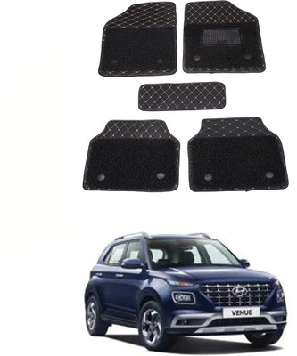 AYW Leatherite 7D Mat For  Hyundai Venue(Black)