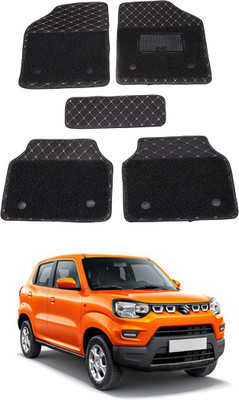 AYW Leatherite 7D Mat For  Maruti Suzuki S-Presso(Black)