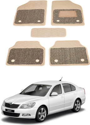 AYW Leatherite 7D Mat For  Skoda Laura(Beige)