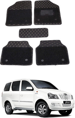 AYW Leatherite 7D Mat For  Mahindra Xylo(Black)