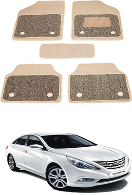 AYW Leatherite 7D Mat For  Hyundai Sonata Fluidic(Beige)