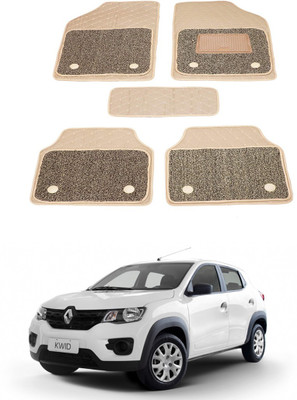 AYW Leatherite 7D Mat For  Renault Kwid(Beige)