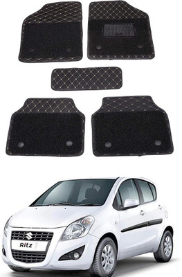 AYW Leatherite 7D Mat For  Maruti Suzuki Ritz(Black)