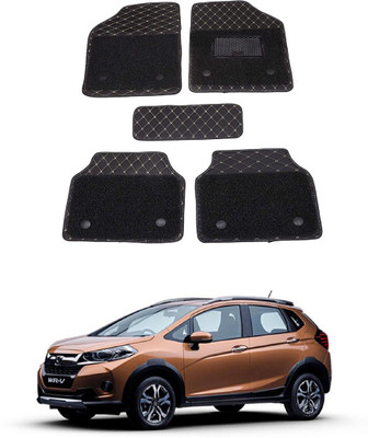 AYW Leatherite 7D Mat For  Honda WRV(Black)