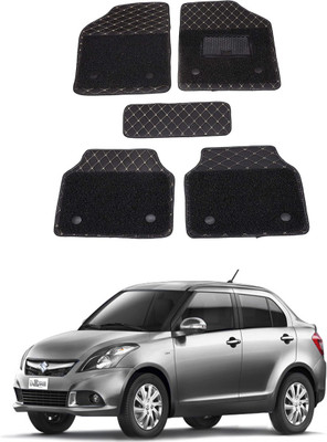 AYW Leatherite 7D Mat For  Maruti Suzuki Swift Dzire(Black)