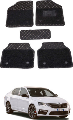 AYW Leatherite 7D Mat For  Skoda Superb(Black)