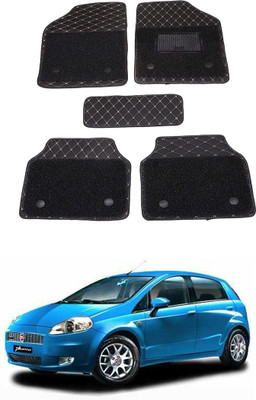 AYW Leatherite 7D Mat For  Hyundai Grand Punto(Black)