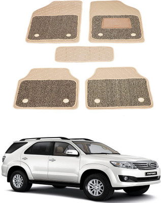 AYW Leatherite 7D Mat For  Toyota Fortuner Old(Beige)