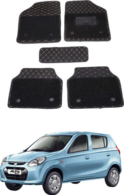 AYW Leatherite 7D Mat For  Maruti Suzuki Alto 800(Black)