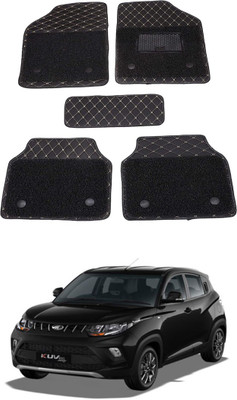 AYW Leatherite 7D Mat For  Mahindra KUV 100(Black)