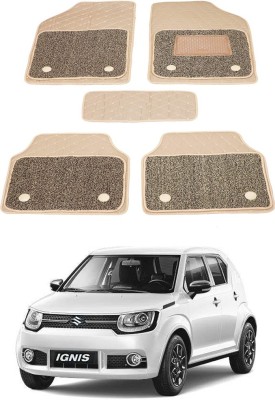 AYW Leatherite 7D Mat For  Maruti Suzuki Ignis(Beige)