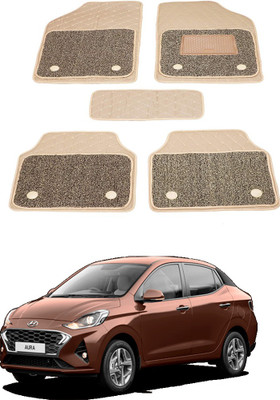 AYW Leatherite 7D Mat For  Hyundai Aura(Beige)