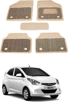AYW Leatherite 7D Mat For  Hyundai Eon(Beige)