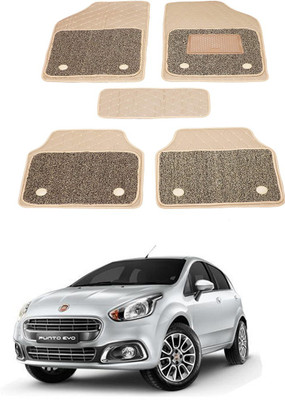 AYW Leatherite 7D Mat For  Fiat Punto Evo(Beige)