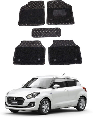 AYW Leatherite 7D Mat For  Maruti Suzuki New Swift(Black)